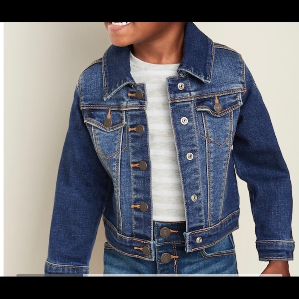 Unisex denim jacket worn once. In new condition